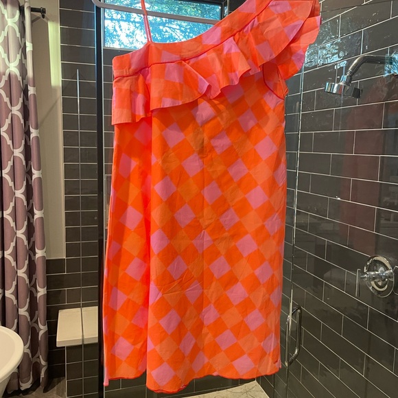 Little Marc Jacobs Girls Pink and Orange Dress Bold Bright 12 NWT - Picture 10 of 11